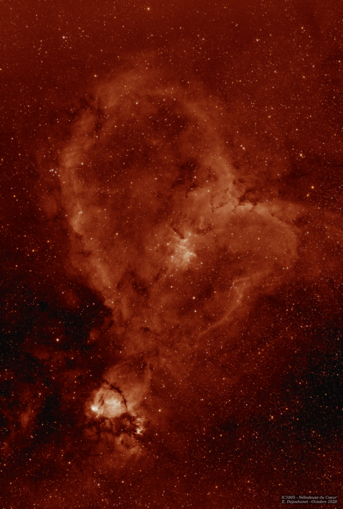 IC1805 - Heart-shaped Nebula